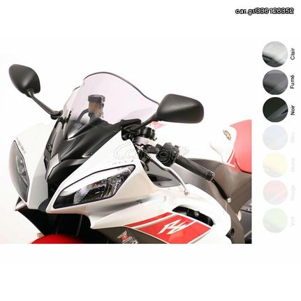 Ζελατινα Φερινγκ Racing "R" Μαυρη Yamaha Yzf-R6 600 08-16 | Mra