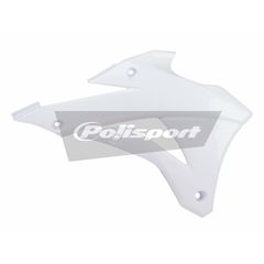 Πλαινα Καπακια Ψυγειου Νερου Kawasaki Kx85 14-21 Ασπρο | Polisport