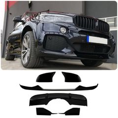 Body Kit Aero Package and Mirror Covers BMW X5 F15 (2013-2018) Aero Package M Technik Sport Design Piano Black