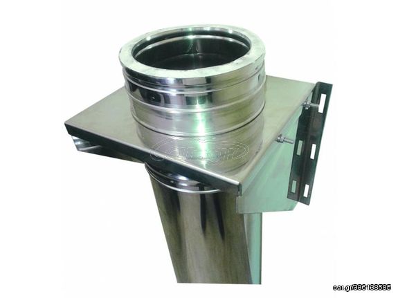 Airduct Hellas Τριγωνική Βάση Τοίχου Ρυθμιζόμενη Φ180