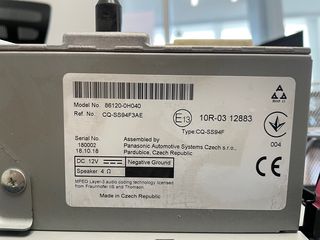 Radio MP3 player Toyota Aygo 2019-thumb-1
