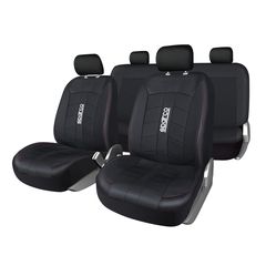 Κάλυμμα καθισμάτων μαύρο 4τμχ Sparco - 161.SPS420BK