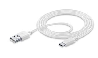 Cellular Line 270413 Regular USB 2.0 Cable USB-C male - USB-C male Λευκό 1.20m