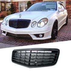 ΜΑΣΚΑ ΕΜΠΡΟΣ MERCEDES E-Class W211 Facelift (2006-2009) (Design) Black
