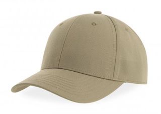 ATLANTIS JOSHUA Εξάφυλλο καπέλο τζόκεϊ 100% πολυέστερ 200gsm KHAKI