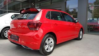 Μαρκέ αεροτομή άριστης ποιότητας Polo Mk5 2009-2017 μαύρο ματ γυαλιστερό