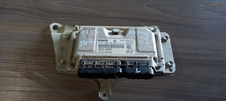 PEUGEOT 107-TOYOTA AYGO 2006-2012 1.0CC 1KR-FE  ΕΓΚΕΦΑΛΟΣ ΚΙΝΗΤΗΡΑ 0261208702  89661-0H022