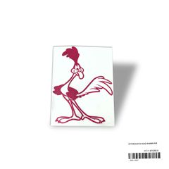 ΑΥΤΟΚΟΛΛΗΤΑ ROAD RUNNER ΡΟΖ