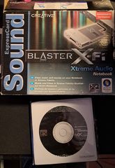 Creative sound blaster X-Fi extreme audio Notebook καρτα ηχου για λαπτοπ
