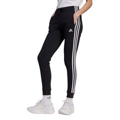 adidas Sportswear Women's 3Stripes Fleece C Pant Μαύρο HZ5753 (adidas Sportswear)
