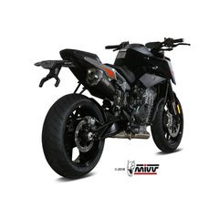 Τελικο Εξατμισης Mivv Delta Race Steel Black/Carbon End Cap Ktm 790 Duke 18-20/23, 890 Duke 20-23