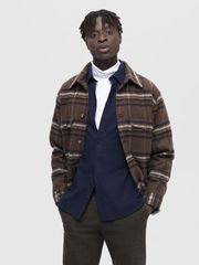 Selected Owen Ανδρικό Flannel Overshirt Πουκάμισο 16091358-thumb-3