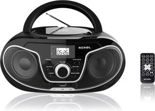 ΡαδιοCD με MP3 USB Bluetooth Roxel RCD-S70BT Μαύρο B07X5VNJHH