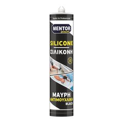 Αντιμουχλική σιλικόνη μαύρη 280ml MENTOR