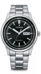 Ρολόι Citizen Automatic με ασημί μπρασελέ NH8400-87E