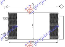 Ψυγειο A/C Πετρελαιο (63x30) Opel Combo (COMBI/CARGO) 12-18 - 601006410