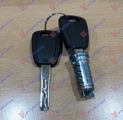 Αφαλος Πορτας ΕΜΠ/5ης Με Κλειδια Πλακε Fiat Doblo 05-09 - 024307240