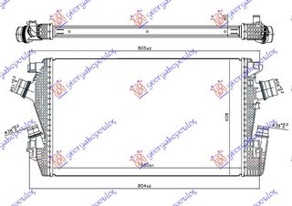 Ψυγειο INTER.2.0CDti Bi Turbo (660x408) Opel Astra J 4D 13- - 600306240