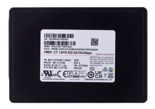 SSD Samsung PM893 3.84TB SATA 2.5" MZ7L33T8HBLT-00A07 (DWPD 1)
