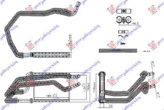Ψυγειο Καλοριφερ Πισω Τμημα (134x189x27) Land Rover Discovery 5 16- - 692106510
