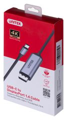 UNITEK ADAPTER USB-C, DISPLAYPORT 1.4, 8K@60HZ, 1,8M, V1423C