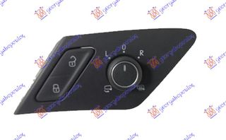 Διακοπτης Καθρεφτων Με ΑΝΚΛ. (6pin) Vw Golf Vii Variant (BV5) 17-20 - 892307140