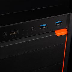 LOGIC CASE J23 USB 3.0 X 2 BLACK-thumb-3