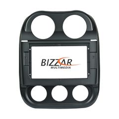 Πρόσοψη, Καλωδίωση & Canbus Box Jeep Compass Για Tablet 9"