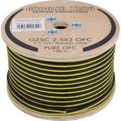 Ground Zero Gzsc 2.5X2 Ofc Καλώδια Και Αξεσουάρ Speaker Wire