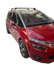 Citroen C4 Grand Picasso Με ΗΛΙΟΡΟΦΗ/FLUSH Rails (Y8050223+YK774W) Kit Μπαρες Flush Black Bar Yakima