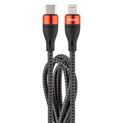 Καλωδιο Φορτισης Και Συγχρονισμου Usb Type C Σε Apple Lightning 100cm 2.4A UC-17 Amio - 1 ΤΕΜ.