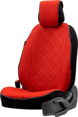 Πλατοκάθισμα Αυτοκινήτου Otom Active Pro Ύφασμα Τύπου Lacoste Ανάγλυφο Καπιτονέ Κόκκινο ACTP-104 1 Τεμάχιο