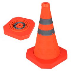 Κωνος Κυκλοφοριας Πτυσσομενος 45cm