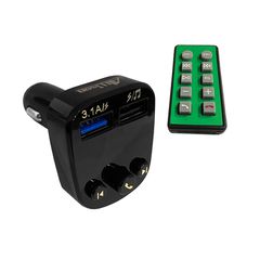 Fm Transmitter Με Bluetooth, Φορτιστής 2 USB, Οθόνη Lcd Και Τηλεχειριστήριο Als-A930 12-24 Volt Μαύρο 1 Τεμάχιο