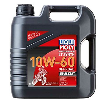 Liqui Moly Motorbike 4T Synth 10W-60 Offroad Race Λάδι Κινητήρα 4 L - 3054
