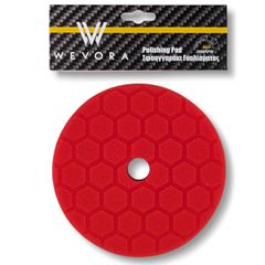 Wevora Κόκκινο Σφουγγάρι Γυαλίσματος Hex T20 Finishing 150mm
