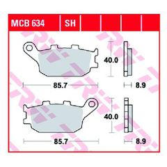 ΤΑΚΑΚΙΑ MCB634LC FZ6 FZ1 MT9 ΟΠΙ TRW LUCAS ΓΕΡΜΑΝΙΑΣ F174