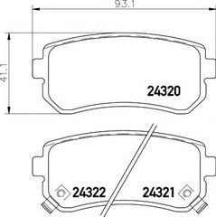 ΤΑΚΑΚΙΑ OΠ. HYUNDAI ACCENT-I30-CEED-PROCEED-RIO-SPORTAGE (KIA) WVA 24320-24321-24322