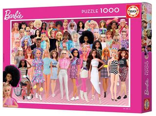 Educa - 1000 Barbie Puzzles (80-19268)-thumb-1