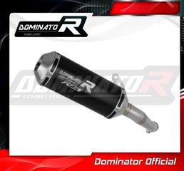 Dominator Εξάτμιση Τελικό Oval Black S.Steel Yamaha MT 03 2022 - 2023