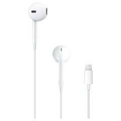 Apple EarPods Earbuds Handsfree με Βύσμα Lightning Λευκό (ΜΜΤΝ2ΖΜ/Α)