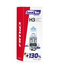 H3 12V 55W PK22s LUMITEC LIMITED +130%  UP TO 40m AMIO - 1 ΤΕΜ.-thumb-2