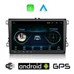 VW SKODA SEAT Android οθόνη αυτοκίνητου 9" ιντσών GPS WI-FI (Playstore Youtube Volkswagen Golf Polo Passat Octavia Leon MP3 USB Video radio ΟΕΜ Bluetooth 8229N OEM Mirrorlink)