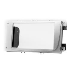 Πρόσοψη Ford C-MAX, Focus, Galaxy, Mondeo, S-Max, Transit Connect (2-DIN πλαίσιο για ηχοσύστημα ή οθόνη αυτοκινήτου 2DIN φιλέτο 2 DIN) Ασημί