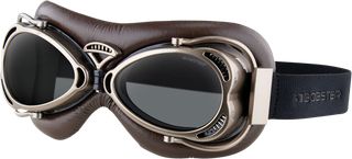 ΓΥΑΛΙΑ GOGGLES FLIGHT MATTE BROWN SMOKE LENS BFLG002 | BOBSTER