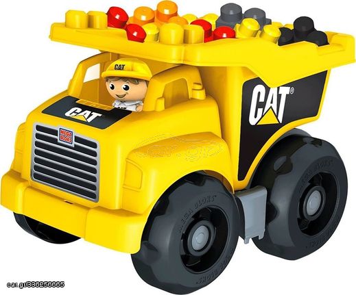 Φορτηγo Deluxe Cat Με Τουβλακια Mattel - DCJ86