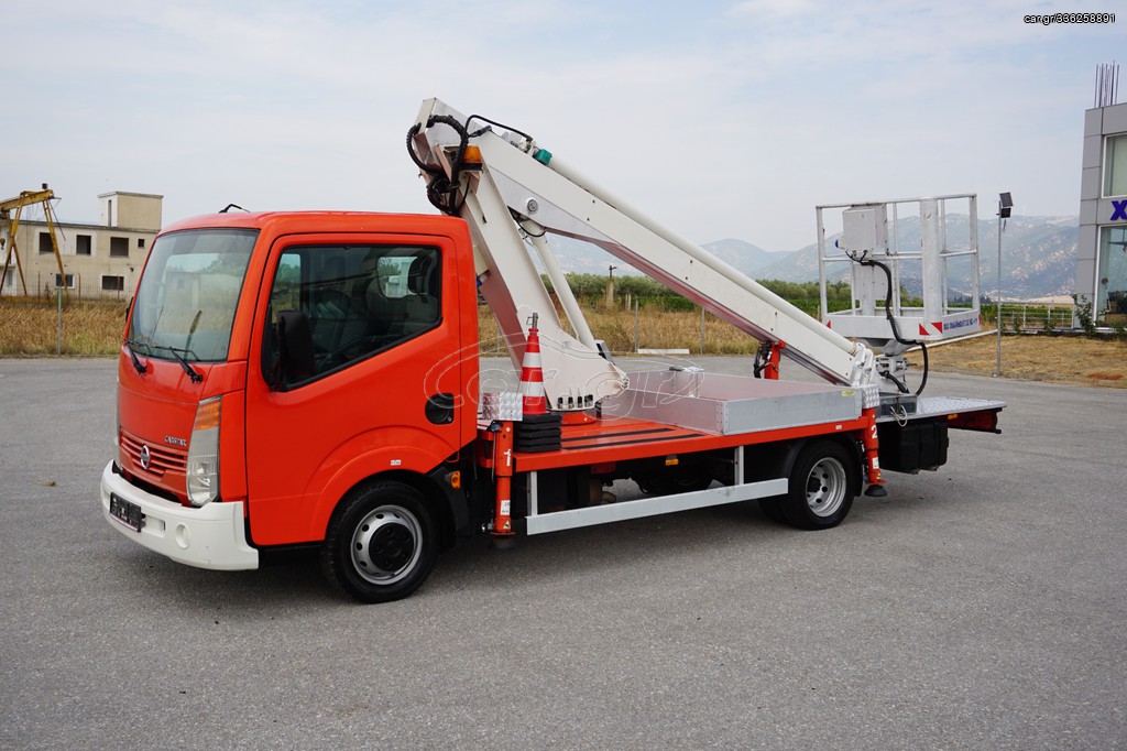 Καλαθοφόρα Nissan 2011 CABSTAR MULTITEL 160 ALU-DS