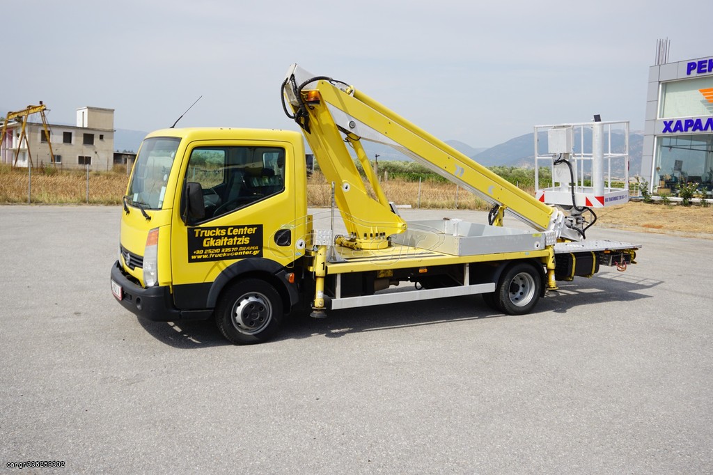 Καλαθοφόρα Nissan 2011 CABSTAR MULTITEL 160 ALU-DS