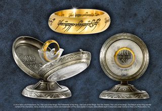 LORD OF THE RINGS - One Ring Stainless Steel - Size US 06 FR 52.2