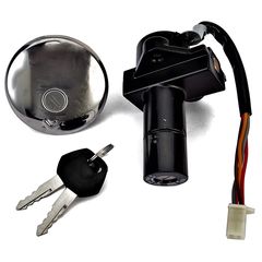 Suzuki GN250 1985-1995 Σετ καινούριου κεντρικού διακόπτη τάπα βενζίνης!